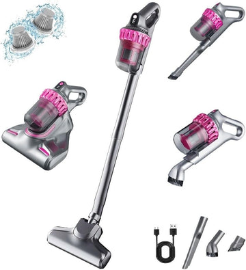 Aspirator fara fir 4 in 1 anti-acarieni - saltele, tapiterie auto, pardoseli