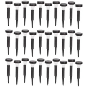 Set 30 lampi solare pentru gradina, IP 44, H 30 cm