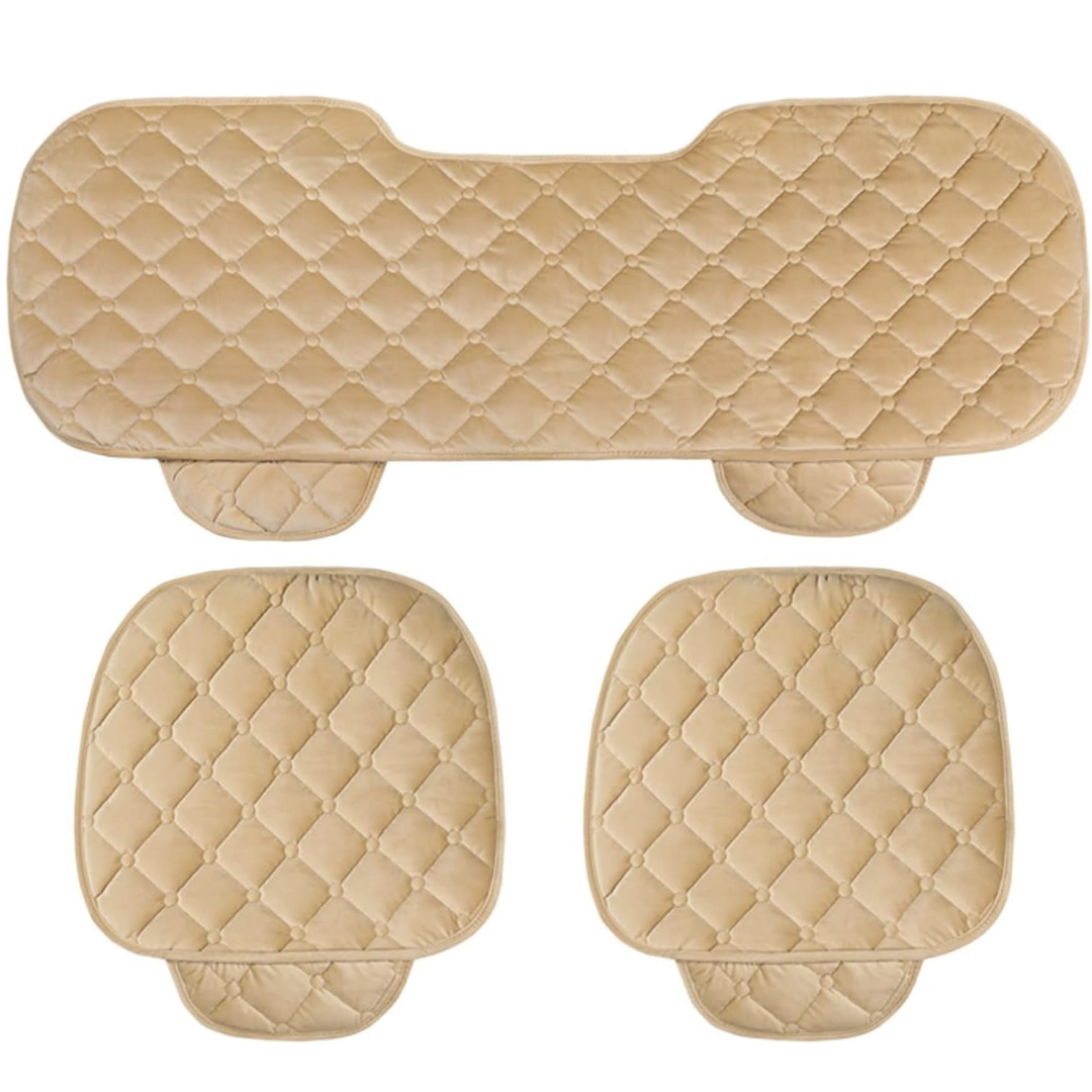 Set crem huse de protectie pentru scaunele auto, Crem