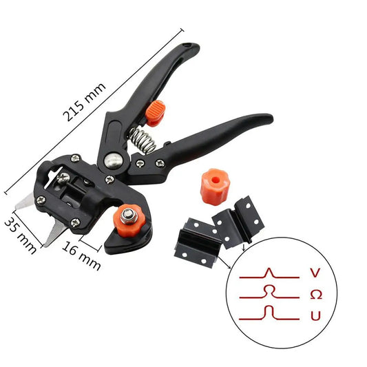 Pachet promotional pentru altoire, cleste altoit + banda pentru altoit