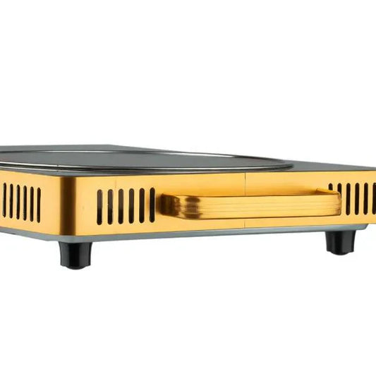 Plita ceramica profesionala cu inductie, incastrare standard, comanda digitala, timer, control temperatura, oprire automata, 240V
