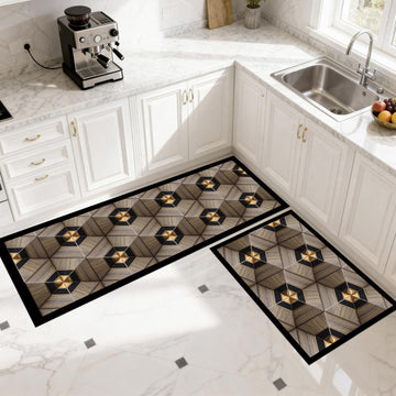 Set 2x covoare de bucatarie,model 3D