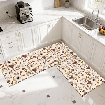 Set 2x covoare bucatarie ,coffee