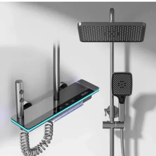 Set de dus cu Iluminare LED si afisaj Digital al Temperaturii