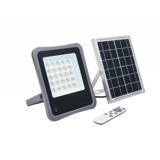 Proiector Led Cu Panou Solar 50W, Cu Telecomanda