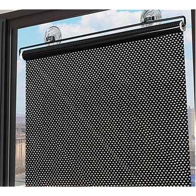 Parasolar retractabil cu ventuza, pentru fereastra sau auto 58 cm x 125 cm