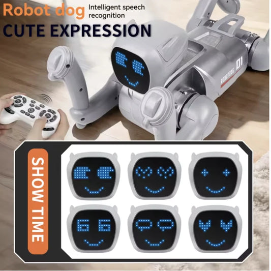 Robot Caine inteligent tip -Jucarie Interactiva cu control si recunoastere Vocala