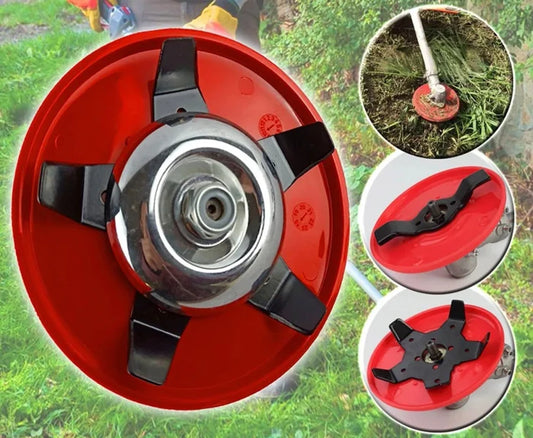 Disc pentru motocoasa, cu 2 tipuri de lame