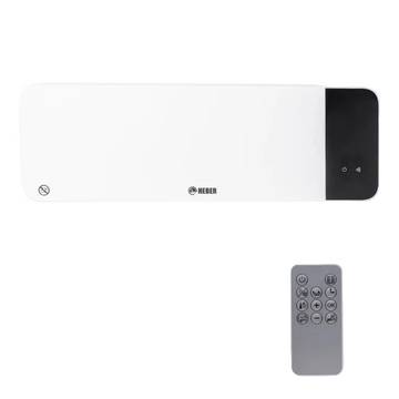 Aerotermă de perete cu ventilator, cu program stop