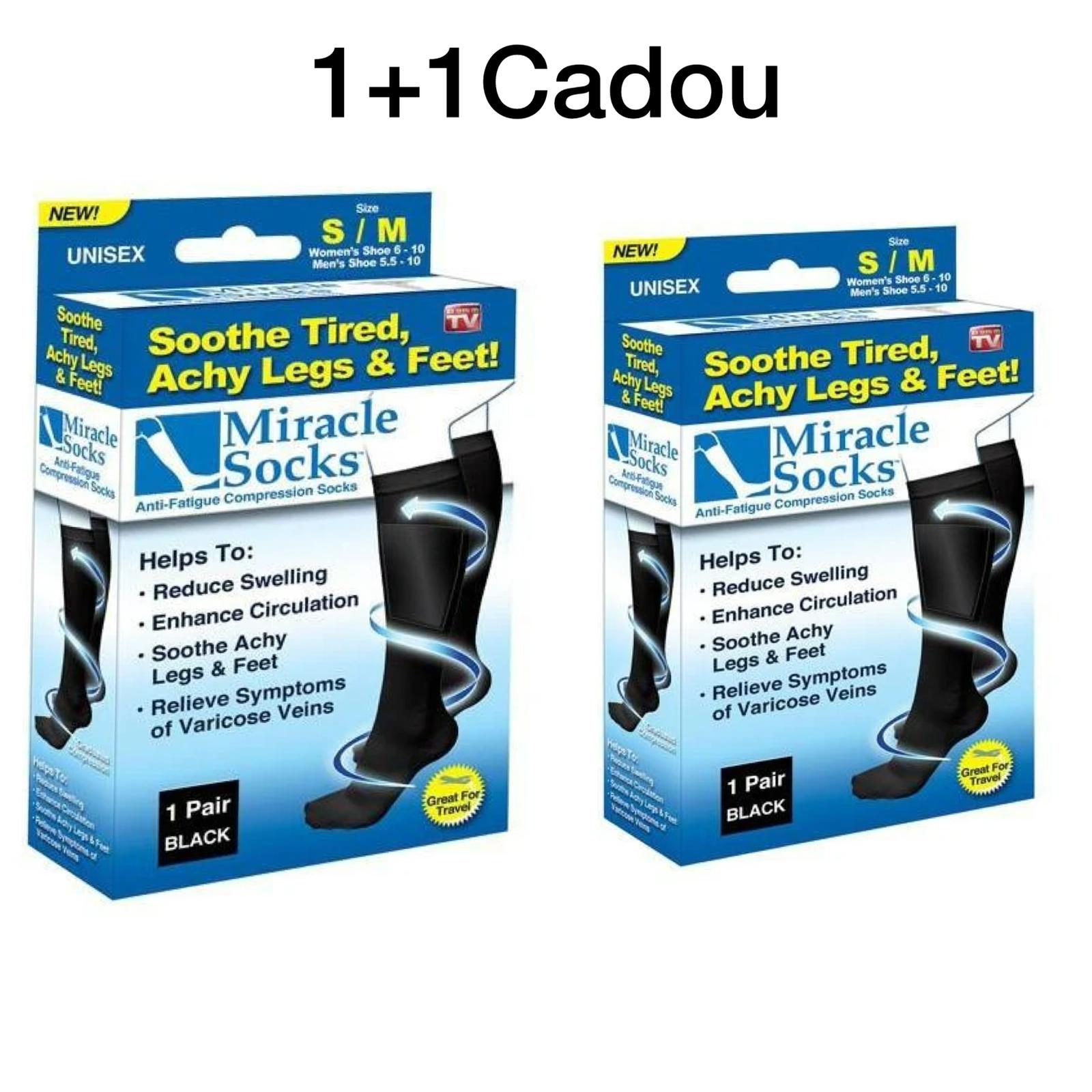 1+1 Cadou Sosete Miracle Socks