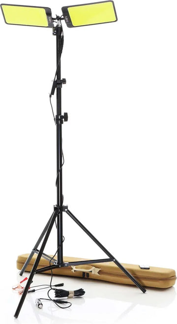 Lampa dubla cu trepied,Cob Led