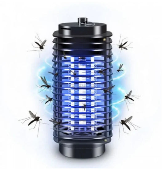Perdea magnetica anti insecte 210 x 100 cm - model fluturi + Lampa UV anti-insecte, aparat anti insecte