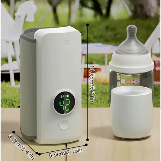 Incalzitor pentru biberoane portabil ,cu incarcare USB,afisaj