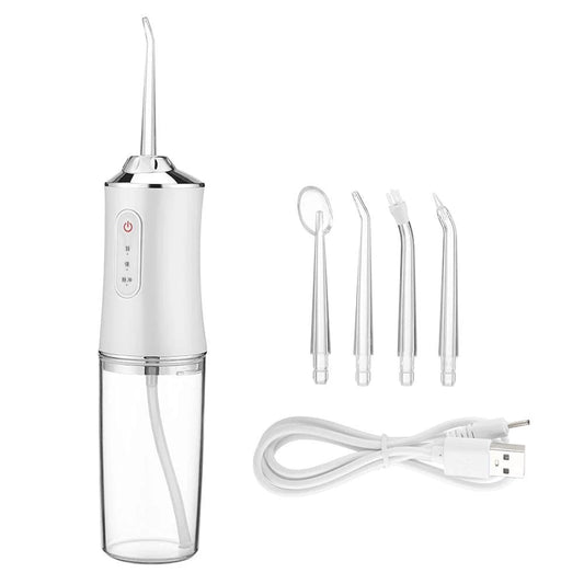 1+1: Irigator bucal profesional cu 4 capete și 3 moduri de curatare