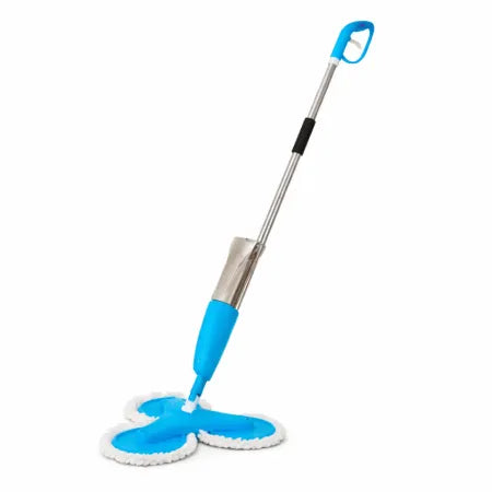 Mop triplu cu pulverizator integrat, spray mop 600 ml, cu 3 lavete microfibra