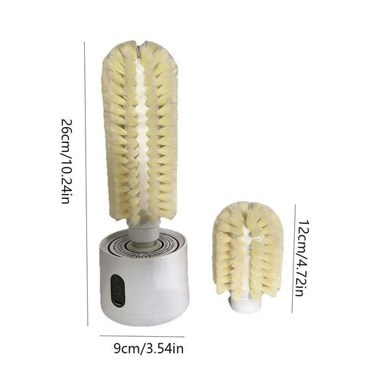 Perie electrică rotativă 360° ,pentru curățat sticle și căni