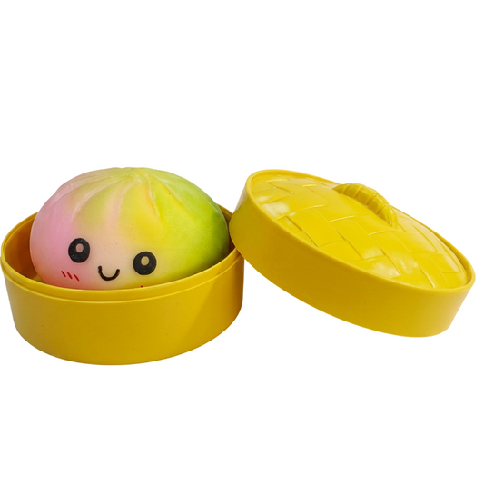 1+1 Jucarie Squishy anti-stres , diverse culori si expresii ,pentru copii 3+