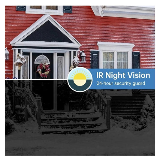 Sonerie video cu camera Wireless 720P, microfon bidirectional, alerta vizuala, WiFi