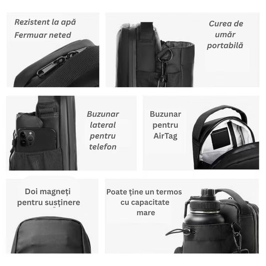 Geanta pentru sala ,drumetii,camping,cu prindere magnetica