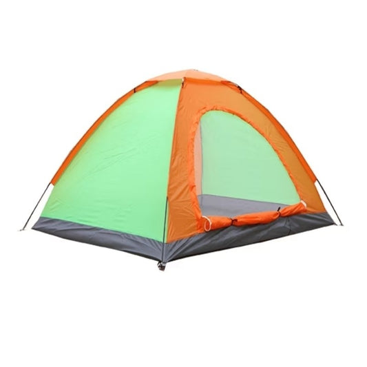 Cort de Camping, 3-4 Persoane, Material Rezistent, Multicolor