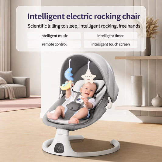 Leagan electric si balansoar multifunctional 3-in-1