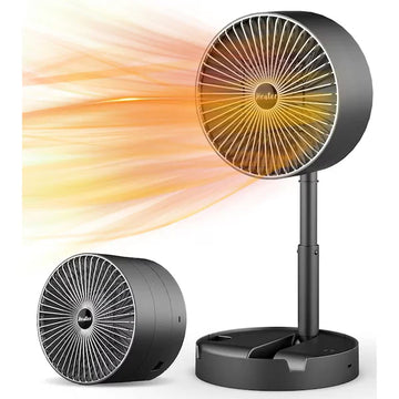 Aeroterma multifunctionala, 2 setari de caldura, design pliabil, protectie la supraincalzire, 10x36cm