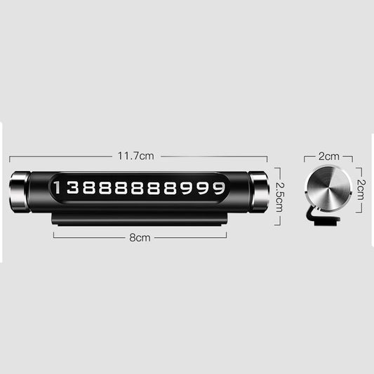 1+1 Placuta de numar telefon,pentru masina