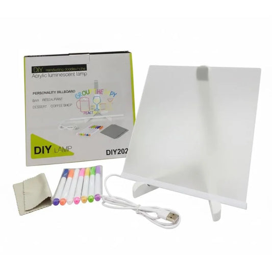 Tabla de desen cu lumina LED, tabla acrilica ,pentru copii