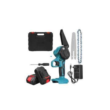 Mini Drujba cu acumulator, 2 acumulatori , 8 Ah, lama+lant 8"