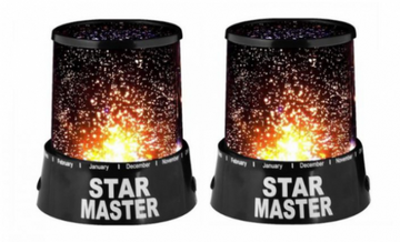 Spectacol de lumini: Set 2 lampi Star Master