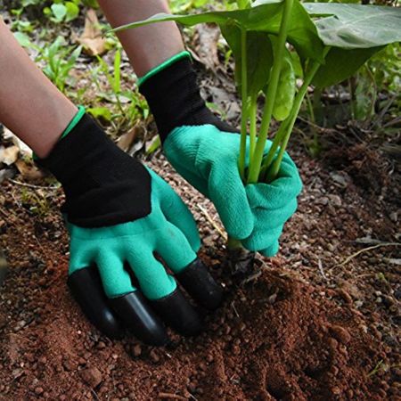 2x Manusi pentru gradinarit - ideale pentru sapat si plantat