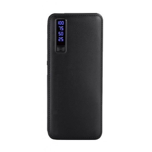 Baterie Externa Smart Power Bank 20000 mAh, 3 x USB Design Piele