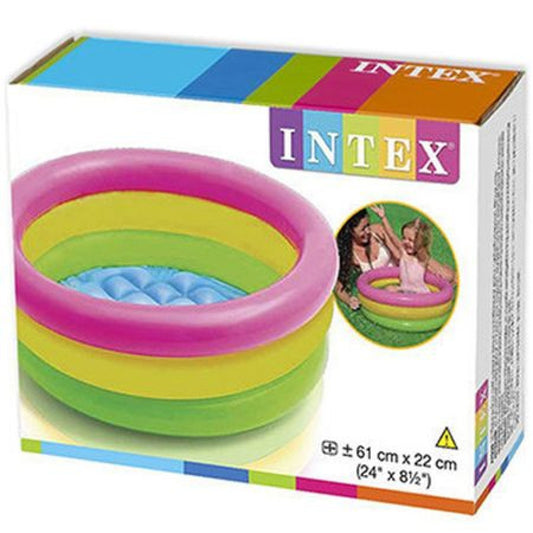 Piscina gonflabila  cu 3 inele, 61 x 22 cm