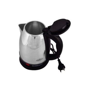 Cana Fierbator Inox, 1500W, 2 L, Declansare automata, Inox/Negru