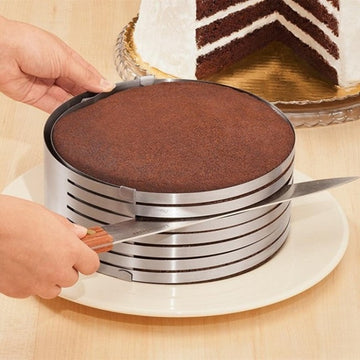Set torturi: Feliator reglabil pt blat de tort 16-20 cm + kit decorare 100 piese