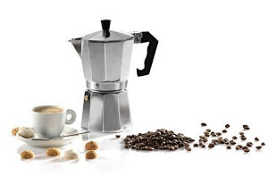 Espressor italienesc din aluminiu pentru cafea 6 cesti