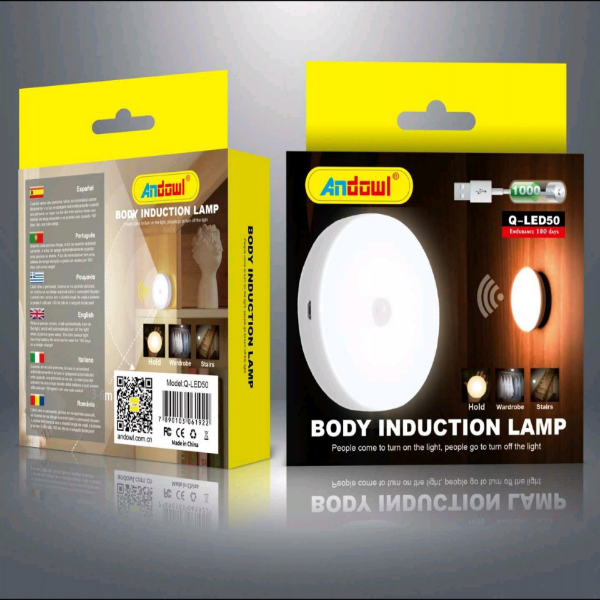 2x Lampa cu senzor de miscare