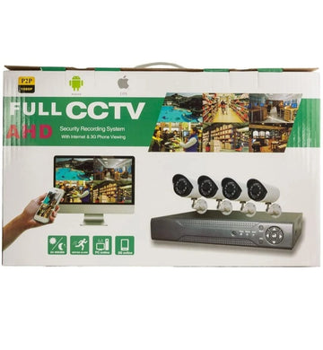 Sistem supraveghere video interior exterior 4 camere HDMI DVR USB