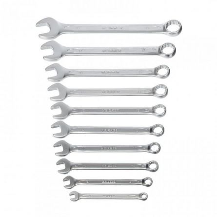 Set 10 chei fixe, material chrome-vanadium