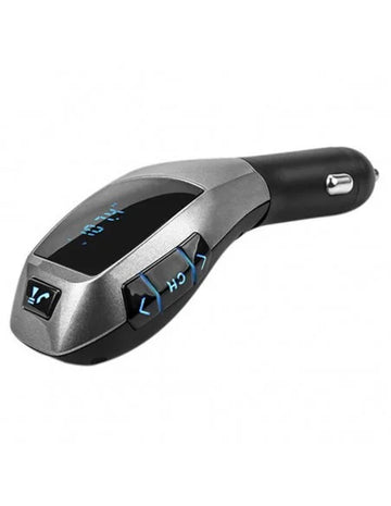 Car Kit Auto Bluetooth cu functie de modulator FM, model X6