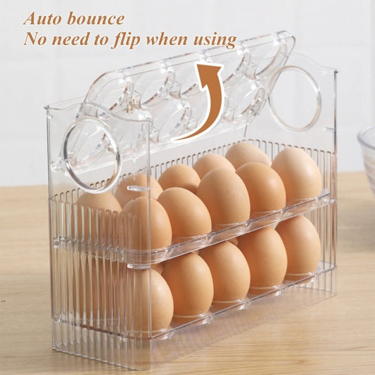 Set 2 x Cutie depozitare 30 oua, pentru usa frigiderului