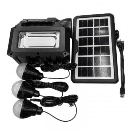 Kit Solar Portabil Kit Solar Portabil  GD8017 MK II Cu 3 BecuriCu 3 Becuri